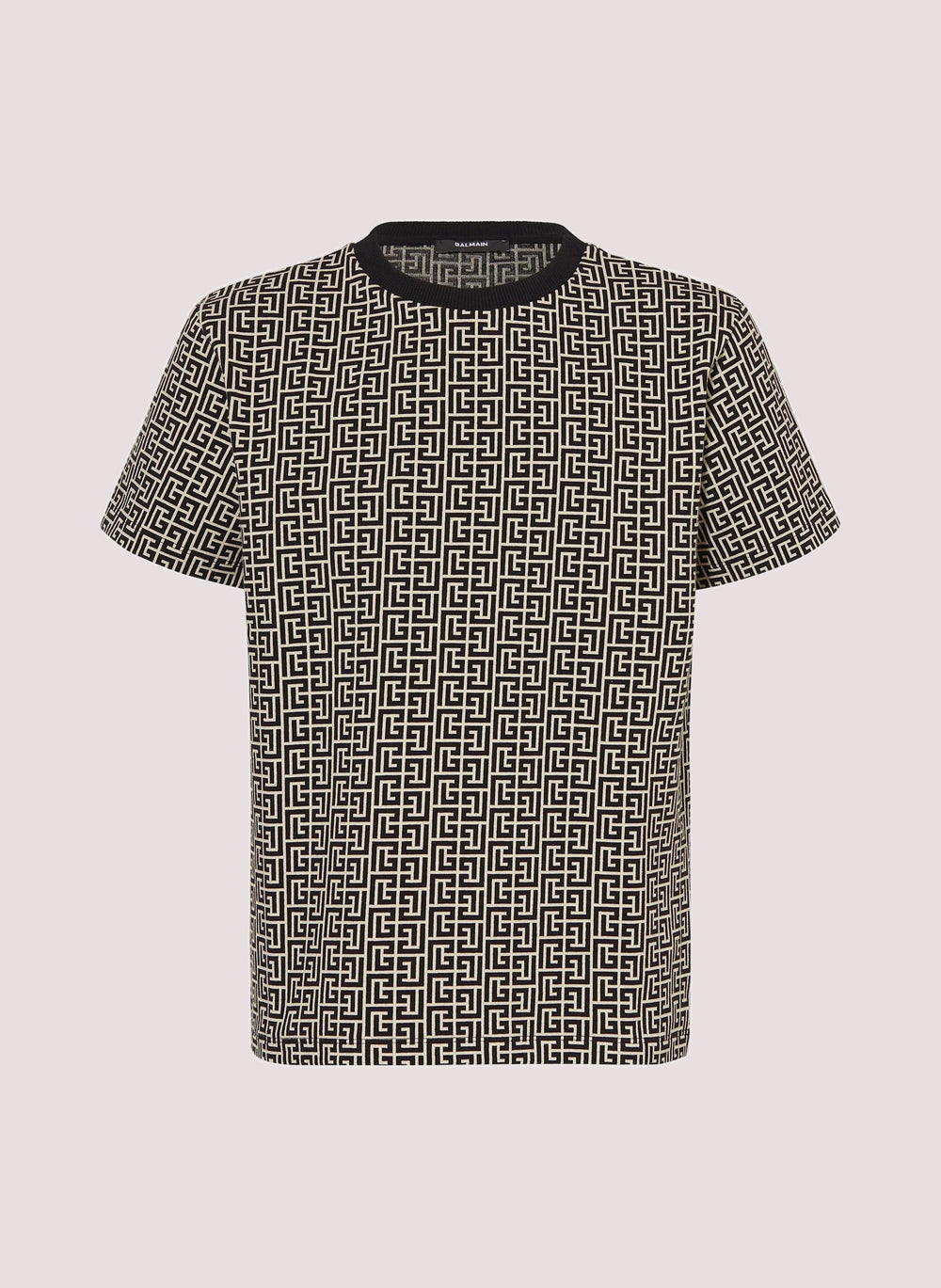 T-shirt monogram BX8R01 Z2411 /106NE BALMAIN 
