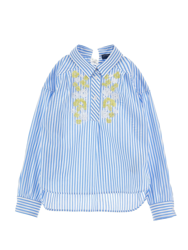 Camicia con ricami Z1G300 7168 /9958 ERMANNO SCERVINO KIDS 