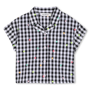 Camicia a quadri U21987 /N50 BILLIEBLUSH 