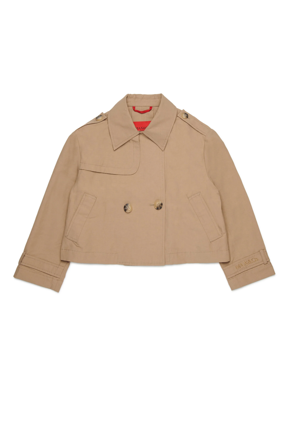 Giacca doppiopetto con logo MX0281 MX003 /MX700 MAX&CO KID 