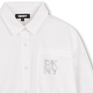 Camicia con taschino D62567 /10P DKNY 