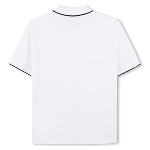 Polo con logo stampato J25P26 /10P BOSS 