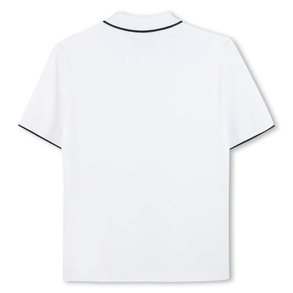 Polo con logo stampato J25P26 /10P BOSS 
