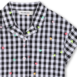 Camicia a quadri U21987 /N50 BILLIEBLUSH 