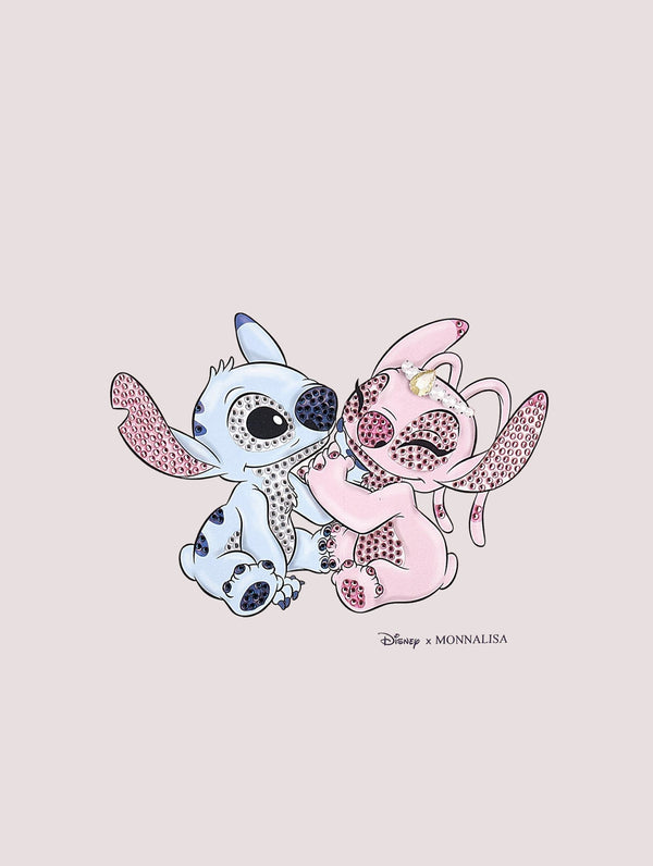 Felpa, bambina, girocollo.<BR/> 19F606 6011 /0190 MONNALISA 