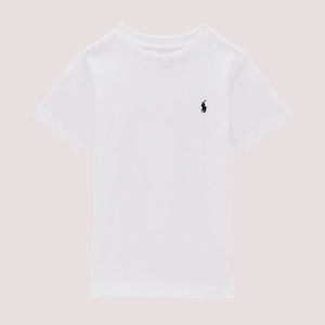 T-shirt in jersey di cotone con scollo a girocollo 323832904 /035 POLO RALPH LAUREN 