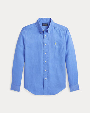 Camicia in lino 323967600 /001 POLO RALPH LAUREN 