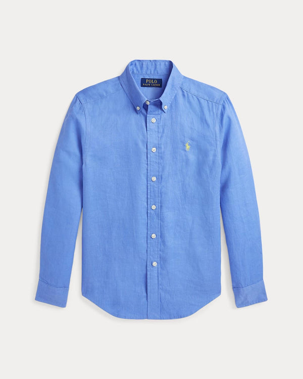 Camicia in lino 323967600 /001 POLO RALPH LAUREN 
