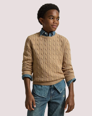 Maglia in cotone a trecce 323702674 /82 POLO RALPH LAUREN 