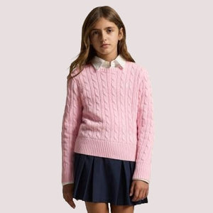Maglione in cotone a trecce 313901316 /10 RALPH LAUREN 