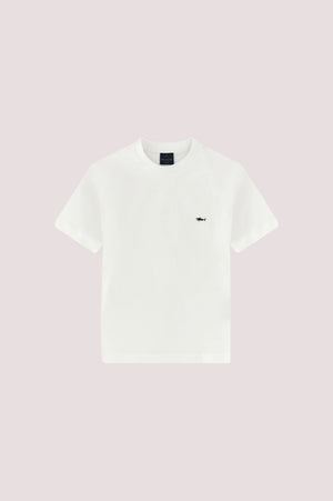 T-shirt con logo ricamato WUM004 LAA54 /10101 PAUL & SHARK 