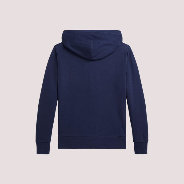 Felpa con cappuccio e zip intera in french terry 323964134 /002 POLO RALPH LAUREN 