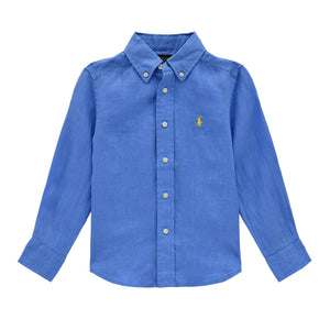 Camicia di lino 322967600 /001 POLO RALPH LAUREN 