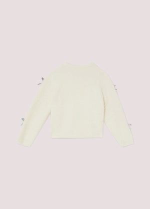 Maglia con fiocchetti KF5051 MA94O /M9987 LIU JO 