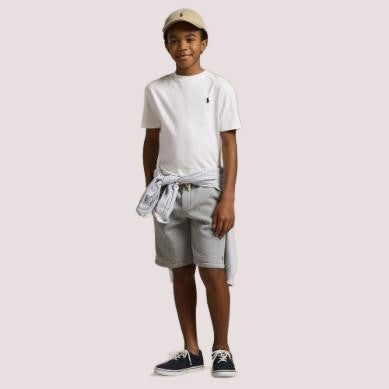 T-shirt in jersey di cotone con scollo a girocollo 323832904 /35 POLO RALPH LAUREN 