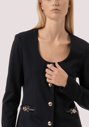 Giacca slim in mix di tessuti FR25WJ2006W78001 /53 FRACOMINA 