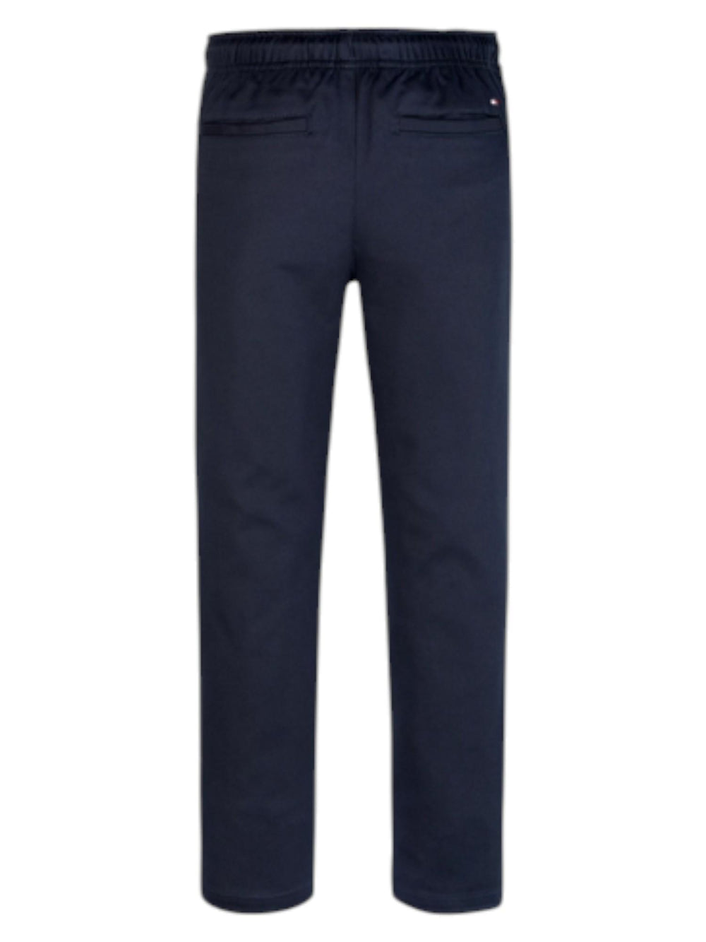 Pantalone bambino blu scuro in felpa con coulisse