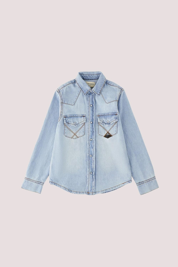 Camicia la jolla in denim RG129 00 /7025 ROY ROGERS 