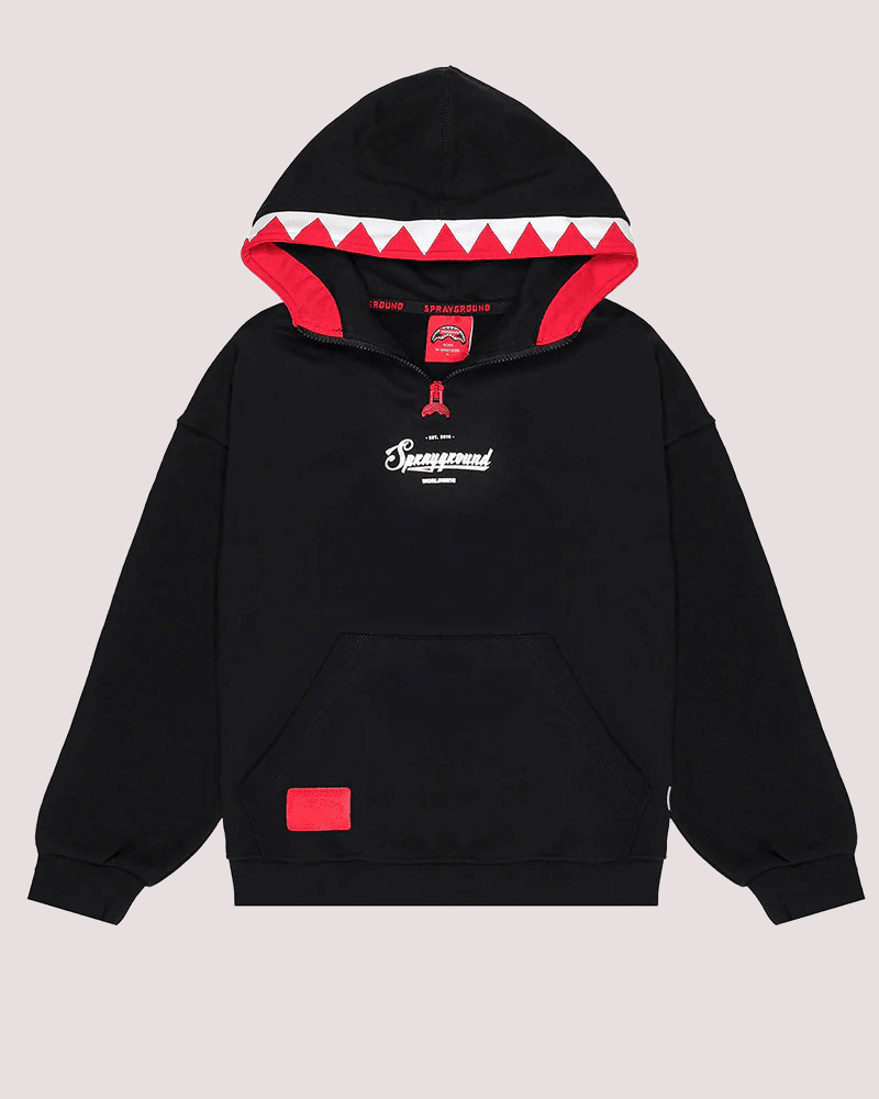 Takeover the throne visor hoodie black SPY1363GBLK /BLACK SPRAYGROUND 