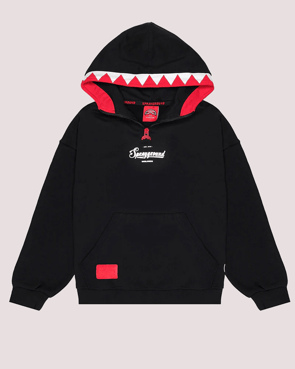 Takeover the throne visor hoodie black SPY1363GBLK /BLACK SPRAYGROUND 