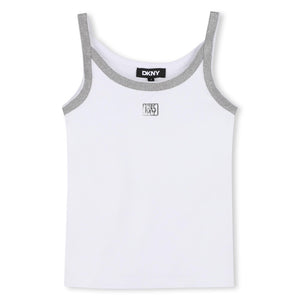 Canotta con logo stampato D62613 /10P DKNY 