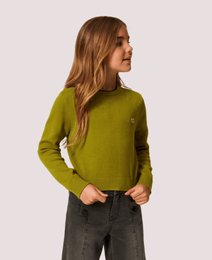 Maglia girocollo con Oval T 252GJ3011 /12576 TWINSET 