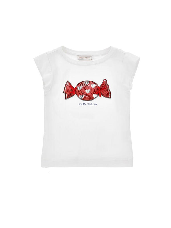 T-Shirt Caramella 19G608 7005 /99 MONNALISA 