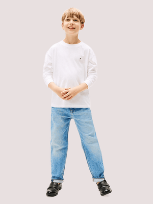 T-shirt Essential in jersey a maniche lunghe KB0KB09846 /YBR TOMMY HILFIGER 