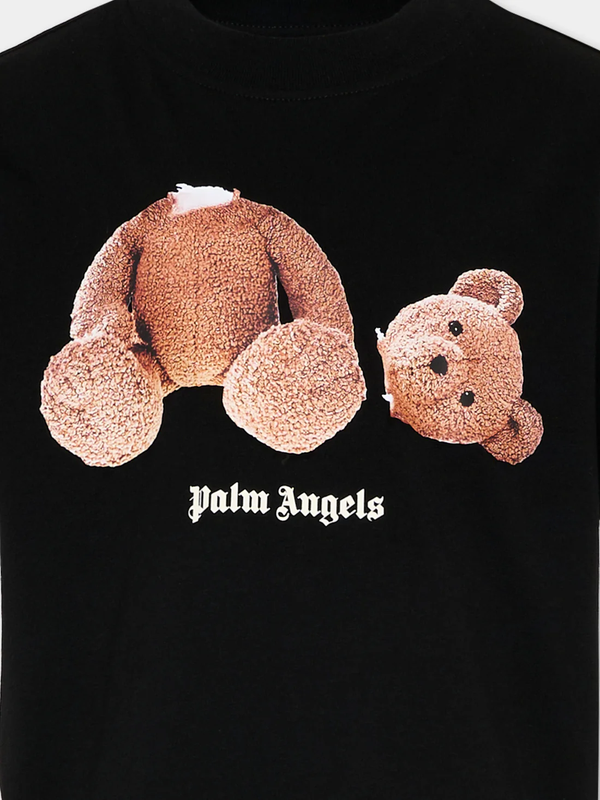 T-shirt i con stampaTeddy Bear PBAA003S26JER001 /110 PALM ANGELS 