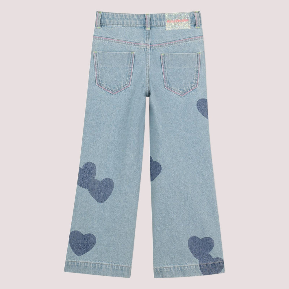 Pantalone in denim U21877 /Z18 BILLIEBLUSH 