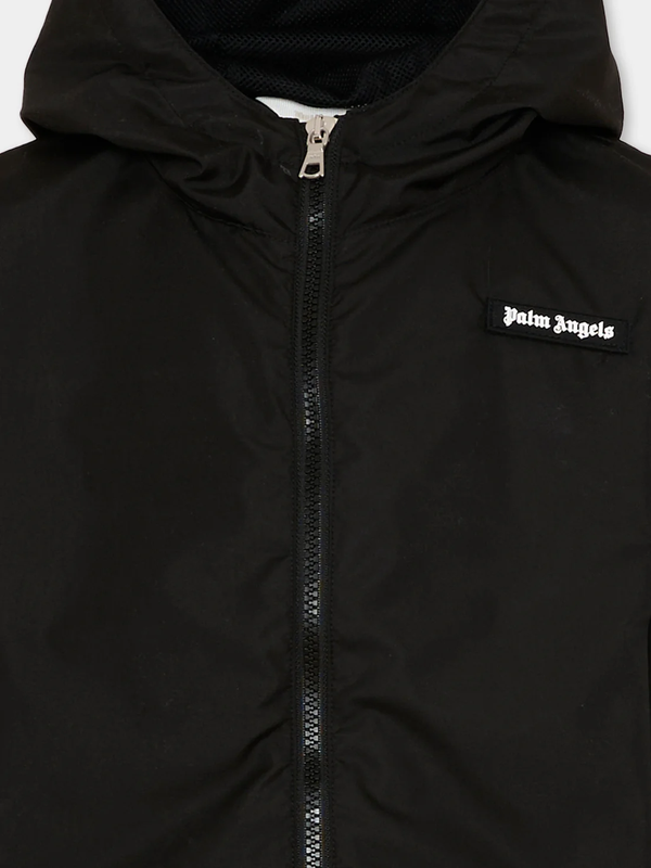 Giubbotto con logo PBEB004S26FAB001 /110 PALM ANGELS 