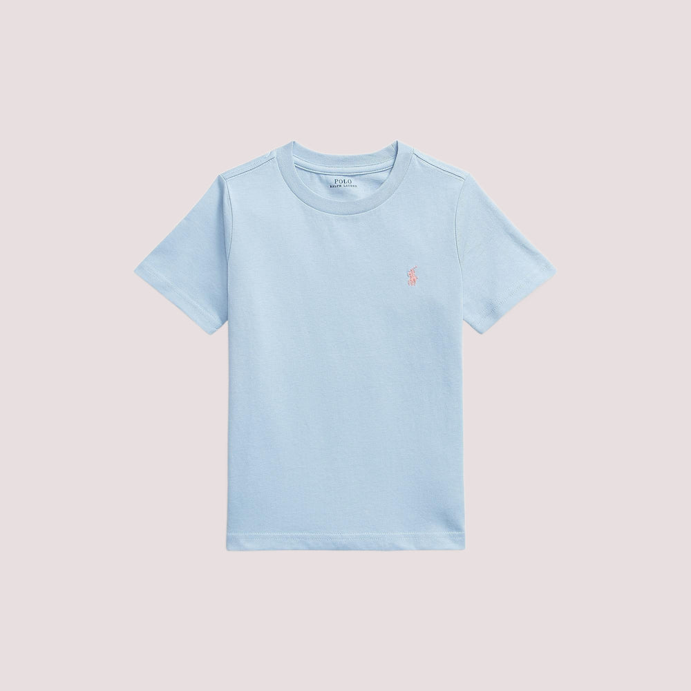 T-shirt in jersey di cotone con scollo a girocollo 322832904 /512 POLO RALPH LAUREN 