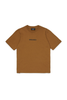 T-shirt con logo effetto gommato