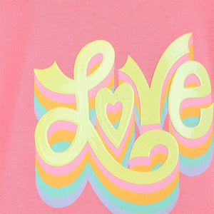T-shirt con stampa U21931 /499 BILLIEBLUSH 