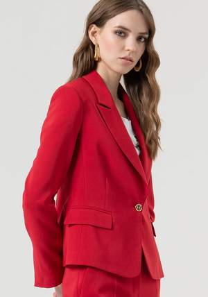 Blazer regular monopetto FR25WJ1001W42901 /T51 FRACOMINA 