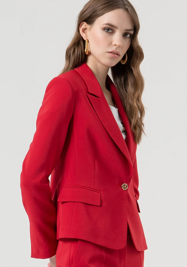 Blazer regular monopetto FR25WJ1001W42901 /T51 FRACOMINA 