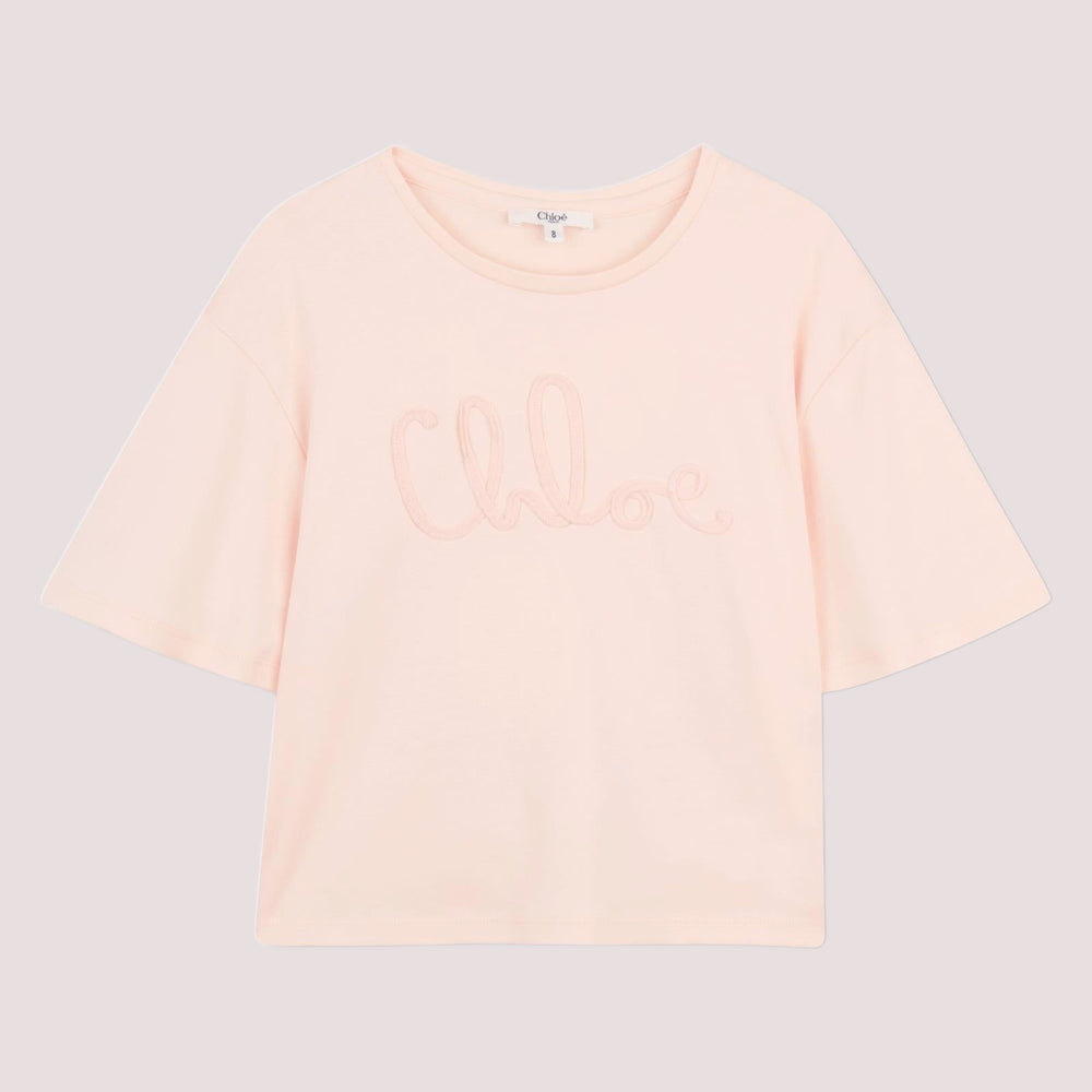 T-shirt con logo C20858 /46J CHLOE 