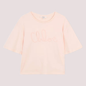 T-shirt con logo C20858 /46J CHLOE 