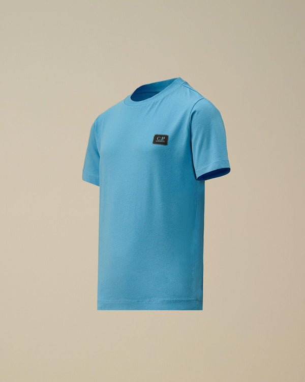 U16 cotton jersey 30/1 short sleeve logo patch t-shirt CMM00S LAA17 /41100 C.P.COMPANY 