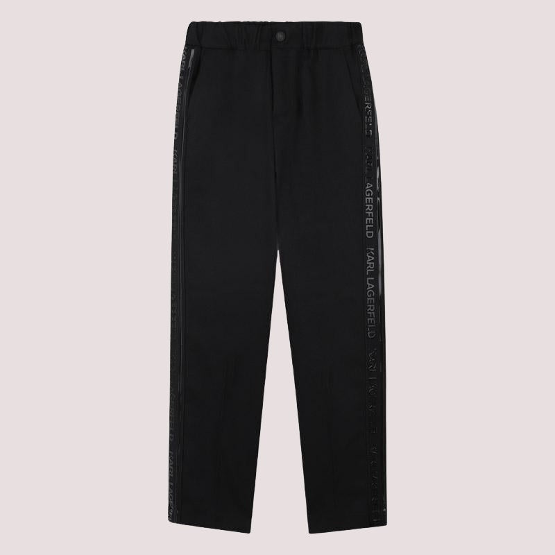 Pantalone con banda laterale logato Z30629 /09B KARL LAGERFELD 