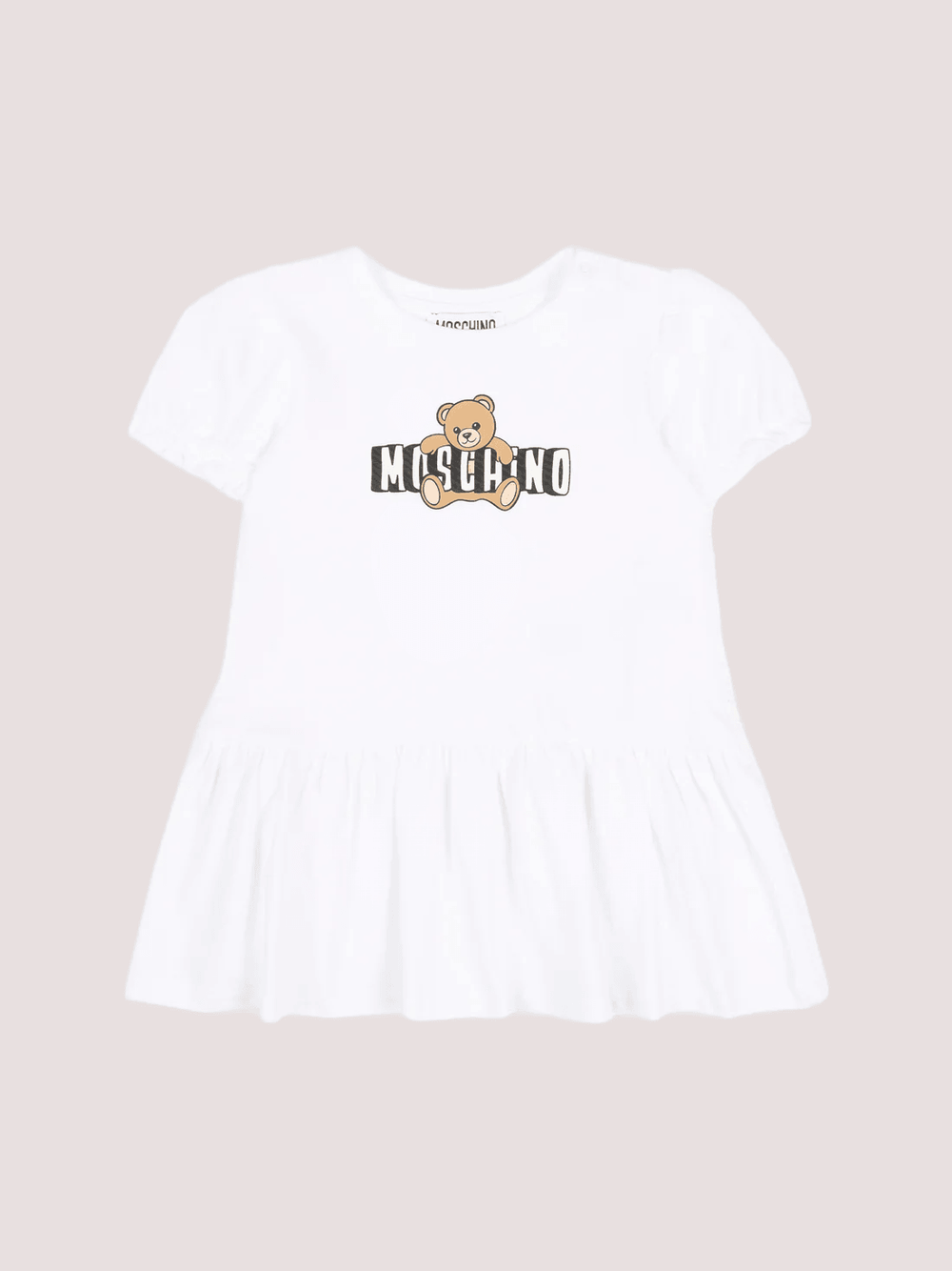 Abito con logo stampato MAV0C7 LBA00 /10101 MOSCHINO 