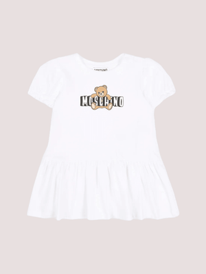 Abito con logo stampato MAV0C7 LBA00 /10101 MOSCHINO 