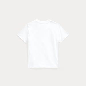 T-shirt in jersey di cotone con scollo a girocollo 320832904 /033 POLO RALPH LAUREN 