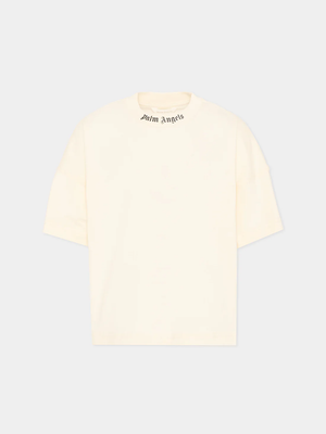 Classic and overlogo t-shirt PBAA002S26JER001 /2 PALM ANGELS 
