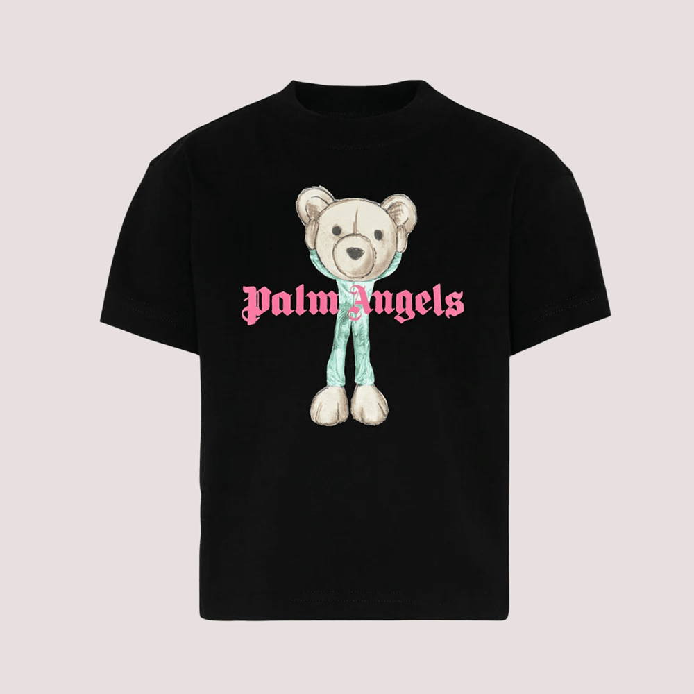 T-shirt per bambino Palm Angels Kids con stampa grafica PBAA002S26JER004 /110 PALM ANGELS 