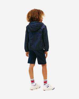 Giacca leggera con cappuccio e zip Tommy Hilfiger KB0KB09737J /C1G TOMMY HILFIGER 