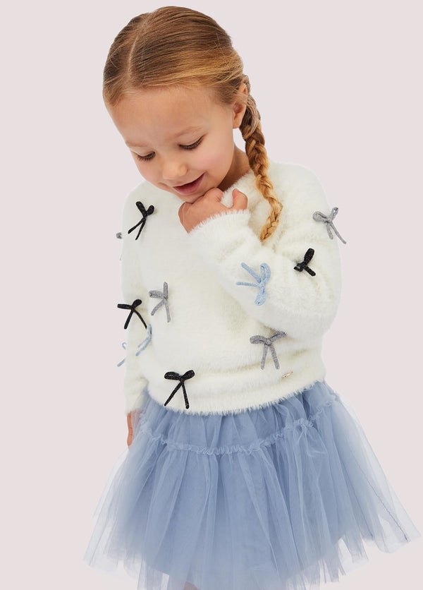 Maglia con fiocchetti KF5051 MA94O /M9987 LIU JO 