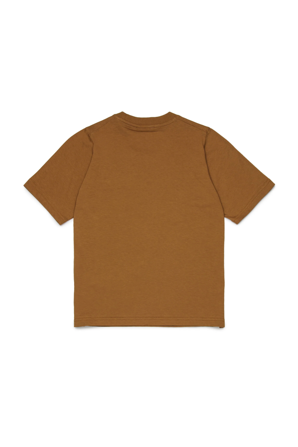 T-shirt con logo effetto gommato DQ2823 D004G /DQ730 DSQUARED2 JUNIOR 