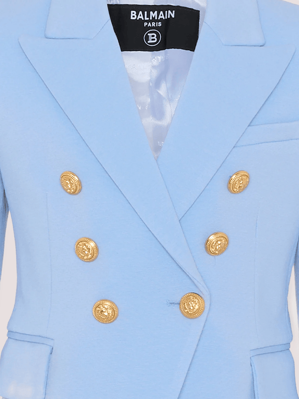 Giacca doppiopetto con bottoni dorati BY2A64 J0371 /652 BALMAIN 