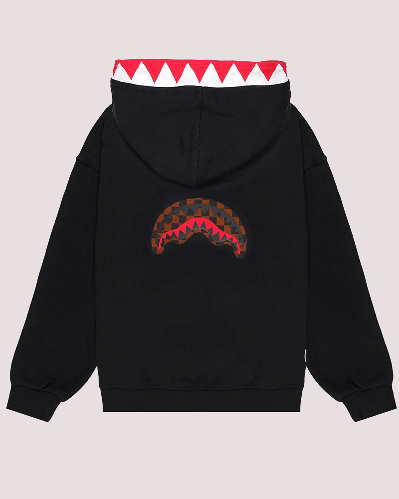 Takeover the throne visor hoodie black SPY1363GBLK /BLACK SPRAYGROUND 